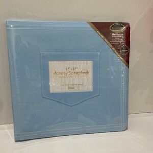 Nakabayashi Acid Free Blue 12x12 20 Pages 10 Sheets Photo Safe Memory Scrapbook